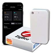 Zigbee Tuya teplotný snímač vlhkosti s Excelom Zigbee Tuya teplotný snímač vlhkosti s Excelom