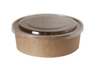 Eko kraftové šalátové nádoby 1100ml 50+ veko Eko kraftové šalátové nádoby 1100ml 50+ veko
