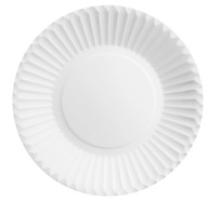 Okrúhle papierové taniere BIELY gril 23cm 100 ks Okrúhle papierové taniere BIELY gril 23cm 100 ks
