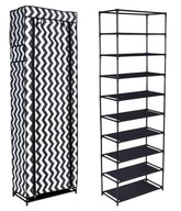 Textilný botník Lea - zebra Textilný botník Lea - zebra