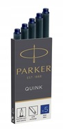 Náboje PARKER Quink Standard 5 ks modrá 1950384