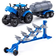 TRAKTOROVÝ TRAKTOR S PROGRAMOM VOZIDLA S POĽNOHOSPODÁRSKYM STROJOM TRAKTOROVÝ TRAKTOR S PROGRAMOM VOZIDLA S POĽNOHOSPODÁRSKYM STROJOM