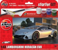 Airfix Starter Set - Lamborghini Huracan - Postaviteľný model - Mierka: 1:43 Airfix Starter Set - Lamborghini Huracan - Postaviteľný model - Mierka: 1:43