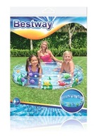 Bestway okrúhly nafukovací bazén 51004 152 x 152 cm