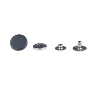 Napa Latch Lux 20 mm plochá čierna 10 kusov 849 Napa Latch Lux 20 mm plochá čierna 10 kusov 849