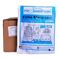 15ks Blue Dolphin hrubá maliarska fólia 4mx5m 15ks Blue Dolphin hrubá maliarska fólia 4mx5m