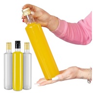 10x DORICA GLASS fľaša 500 ml Číra na olivový olej tinktúry octová šťava 0,5l 10x DORICA GLASS fľaša 500 ml Číra na olivový olej tinktúry octová šťava 0,5l