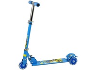Lean Tricycle Scooter s LED modrými svietiacimi kolesami