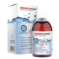 AURA ARGENTUM200 KOLOIDNÉ STRIEBRO ČISTIACE UKLIDŇUJÚCE 25 ppm 500 ml AURA ARGENTUM200 KOLOIDNÉ STRIEBRO ČISTIACE UKLIDŇUJÚCE 25 ppm 500 ml