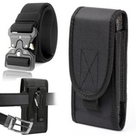 Sada MOLLE puzdier, vojenské puzdro na telefón do 6,8'' + QR taktický opasok Sada MOLLE puzdier, vojenské puzdro na telefón do 6,8'' + QR taktický opasok