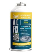 Plyn+tesniaci prostriedok+olej do klimatizacie ACFix R134a Plyn+tesniaci prostriedok+olej do klimatizacie ACFix R134a