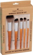 Sada bambusových štetcov na make-up TOP CHOICE, 5 kusov Sada bambusových štetcov na make-up TOP CHOICE, 5 kusov