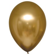 Satin Luxe Chrome Gold balóny 28cm, 50 ks. Satin Luxe Chrome Gold balóny 28cm, 50 ks.