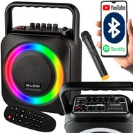 BLOW Bluetooth reproduktor, mikrofón, LED karaoke diaľkové ovládanie