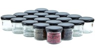 20x sklenená Dóza na zaváranie SIMPLE korenička 125 ml 20x sklenená Dóza na zaváranie SIMPLE korenička 125 ml