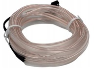 Fiber EL Wire 12V 1m biely studený zdroj