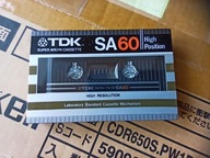 TDK SA 60 1982 NOVINKA 1 ks. TDK SA 60 1982 NOVINKA 1 ks.