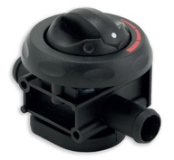 Vodný ventil 16mm - rovný, s gombíkom a krytom