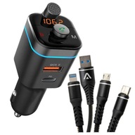 ALOGY AUTONABÍJAČKA FM BLUETOOTH VYSIELAČ do AUTO + KÁBEL 100cm ALOGY AUTONABÍJAČKA FM BLUETOOTH VYSIELAČ do AUTO + KÁBEL 100cm