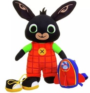 Bing Bunny Učíme sa obliekať maskota s batohom