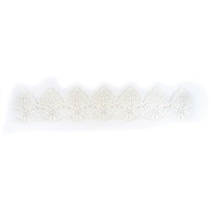 Ozdoby na tortu Sugar Lace 24 White