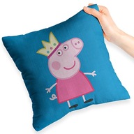 PRISPÔSOBENÝ MODRÝ VANKÚŠ PRE DARČEK PRE VENTILÁČKU PEPPA PIG PRISPÔSOBENÝ MODRÝ VANKÚŠ PRE DARČEK PRE VENTILÁČKU PEPPA PIG