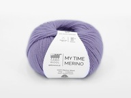 Priadza Gabo Wool My Time Merino, svetlá levanduľa 930 Priadza Gabo Wool My Time Merino, svetlá levanduľa 930