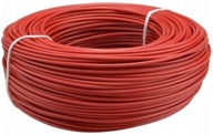 KÁBEL 1x10mm2 LGY WIRE 1x10 VEDENIE 10mm2 ČERVENÝ KRUH 100m