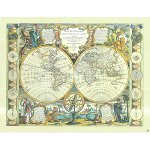 Mapa sveta Nolin 1755 - dotlač