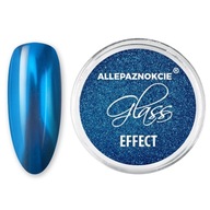 Sklo BLUE Zrkadlový prach na zdobenie nechtov Sklo BLUE Zrkadlový prach na zdobenie nechtov