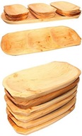 Podnosový žľab + 6 drevených tanierových grilov