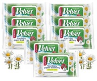 VELVET Vlhčený toaletný papier 8x42 listov VELVET Vlhčený toaletný papier 8x42 listov