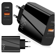 RÝCHLA SIEŤOVÁ NABÍJAČKA USB C QUICK CHARGE 3.0 RÝCHLA SIEŤOVÁ NABÍJAČKA USB C QUICK CHARGE 3.0