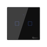 Dotykový spínač svetiel WiFi + RF 433 Sonoff T3 EU TX (2-kanálový)