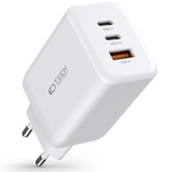 65W PD USB-C USB-A nástenná nabíjačka Tech-Protect 65W PD USB-C USB-A nástenná nabíjačka Tech-Protect