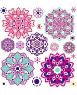 Malý list Spots Mandala Malý list Spots Mandala