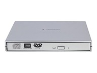 Externá USB DVD napaľovačka, strieborná