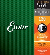 Elixir NanoWeb .130L basová struna B-6 (15430) Elixir NanoWeb .130L basová struna B-6 (15430)