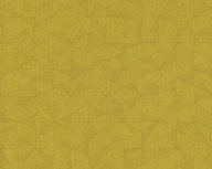 Umývateľná geometrická žltá tapeta do obývačky Umývateľná geometrická žltá tapeta do obývačky
