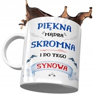 Hrnček pre synovu nevestu, ideálny ako darček, s fototlačou Hrnček pre synovu nevestu, ideálny ako darček, s fototlačou