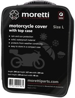 KRYT NA MOTOCYKEL S KRABIČKOU NA MOTORKU VEĽKOSŤ L KRYT NA MOTOCYKEL S KRABIČKOU NA MOTORKU VEĽKOSŤ L