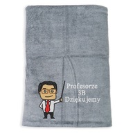 Darček pre učiteľa, personalizovaný uterák s výšivkou, 70x140 cm Darček pre učiteľa, personalizovaný uterák s výšivkou, 70x140 cm
