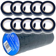 10 KS ČIERNA IZOLAČNÁ PÁSKA 19 mm x 10 m PEVNÉ PVC ODOLNÉ ODOLNÉ 10 KS ČIERNA IZOLAČNÁ PÁSKA 19 mm x 10 m PEVNÉ PVC ODOLNÉ ODOLNÉ