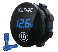 DC LED VOLTMETER 5-48V DOTYKOVÝ INDIKÁTOR ZAP/VYP DC LED VOLTMETER 5-48V DOTYKOVÝ INDIKÁTOR ZAP/VYP