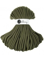 Splietaná šnúrka Bobbiny Jumbo Avocado 9mm 100m Splietaná šnúrka Bobbiny Jumbo Avocado 9mm 100m