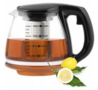 SKLENENÝ džbán + PIVOVARNÉ NEREZOVÉ SITKO NA KÁVU, ČAJ, BYLINKY 1500ml SKLENENÝ džbán + PIVOVARNÉ NEREZOVÉ SITKO NA KÁVU, ČAJ, BYLINKY 1500ml