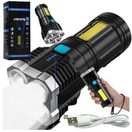 USB NABÍJACIA LED BATERKA + bočná dióda USB NABÍJACIA LED BATERKA + bočná dióda