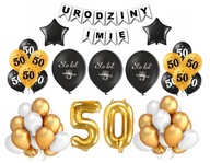 Sada 50 narodeninových dekorácií päťdesiatich balónov Sada 50 narodeninových dekorácií päťdesiatich balónov