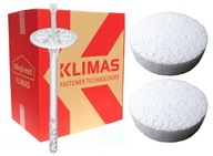 KLIMAS WKRĘT-MET STYROFOAM ČEPY 26 cm + BIELA ZÁSTRČKA 100 ks KLIMAS WKRĘT-MET STYROFOAM ČEPY 26 cm + BIELA ZÁSTRČKA 100 ks