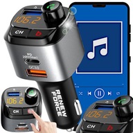 AUTO FM VYSIELAČ HANDSPHONE BT5.0 3xUSB QC3.0 BASS BOOST AUTO FM VYSIELAČ HANDSPHONE BT5.0 3xUSB QC3.0 BASS BOOST